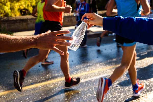 Glass Water Bottle