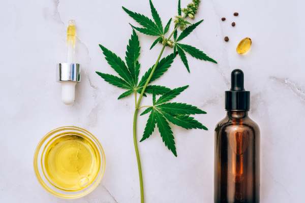 CBD Oil Bottle